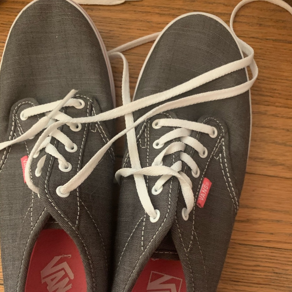 grey vans size 9